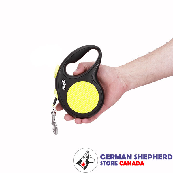 Everyday Use Neon Design Retractable Leash for Total Safety