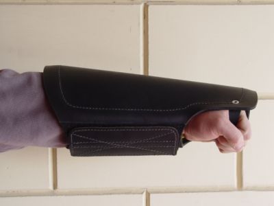 Protection arm cover made of leather for training pitbulls PS11